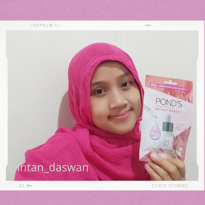 Pond's Triple Glow Serum Mask Serum-Pencerah-Wajah-Terbaik